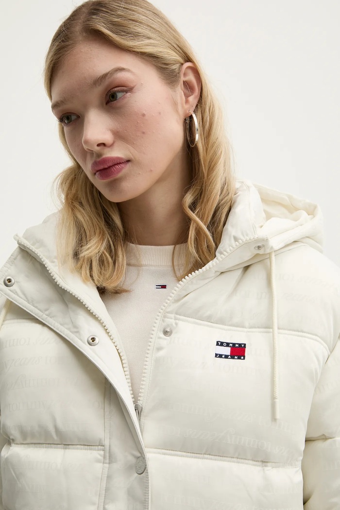 Bunda Tommy Jeans Tommy Jeans DW0DW19314 béžová
