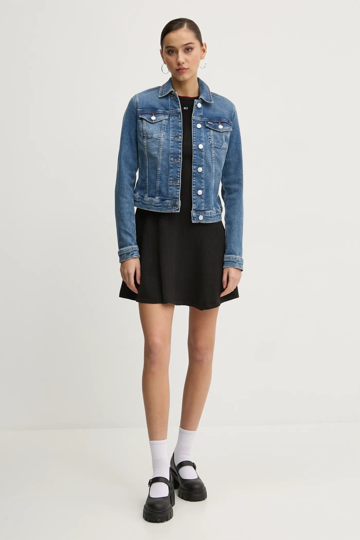 Tommy Jeans farmerdzseki DW0DW20158 kék SS25