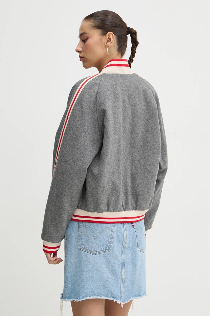Oblečení Bunda Tommy Jeans DW0DW20547 šedá
