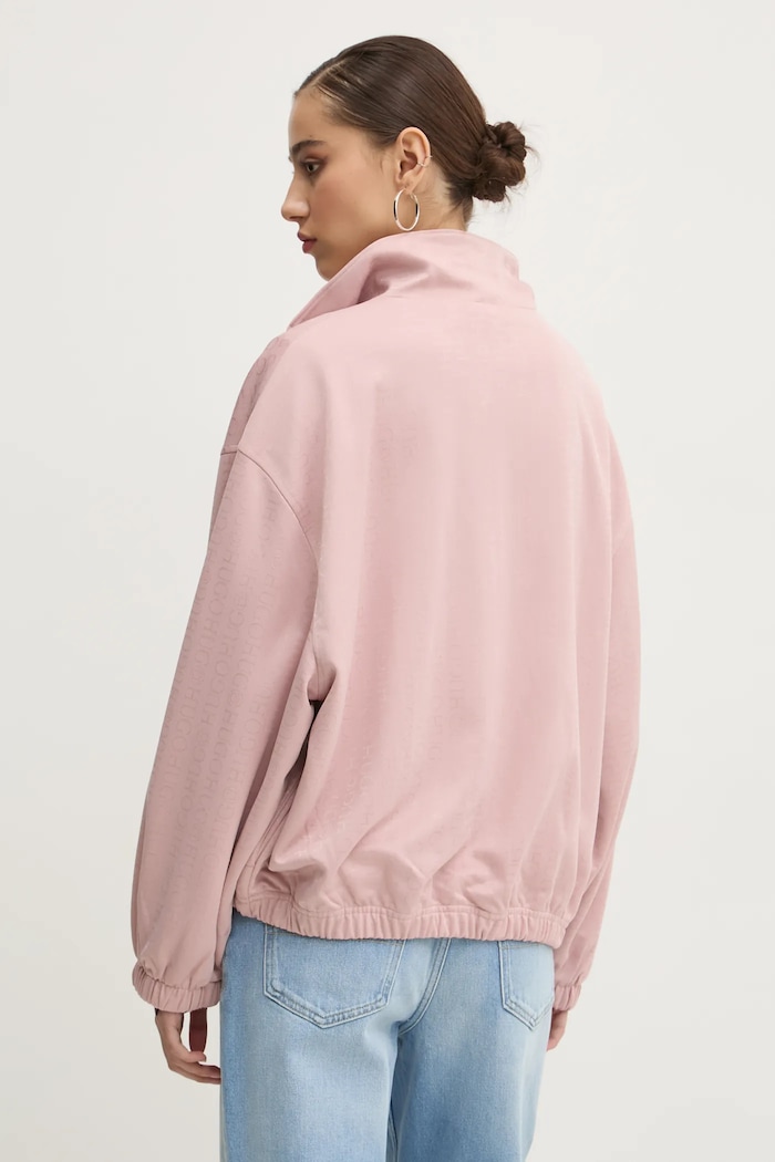 Odzież HUGO Blue Bluza 50531182 różowy