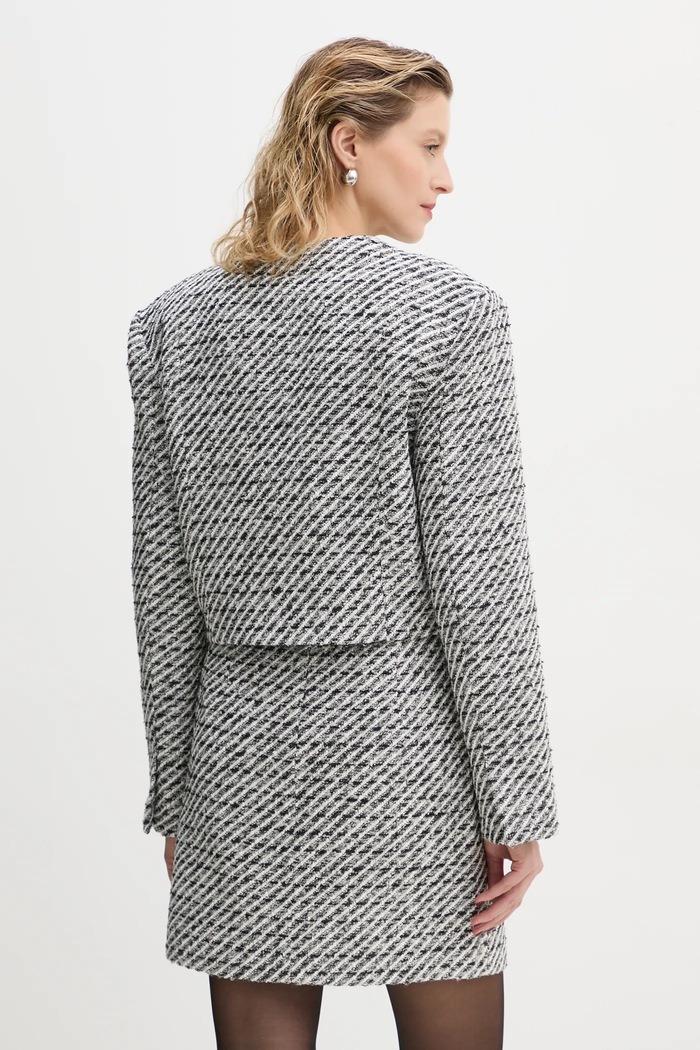 Odzież Gestuz marynarka z domieszką wełny 10909601 biały