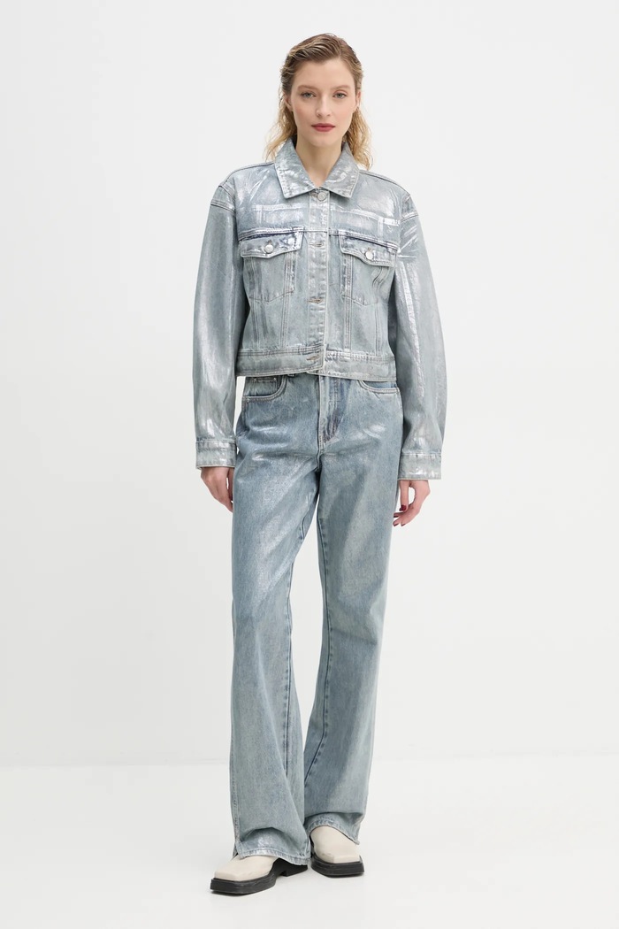 Jeans jakna Gestuz 10909680 modra SS25
