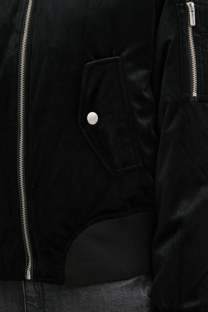 Kurtka bomber Karl Lagerfeld Jeans czarny A1W15010