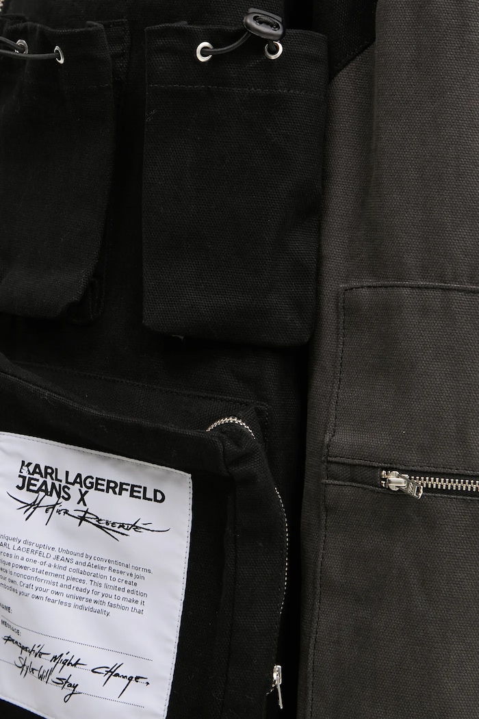 Bavlnená bunda Karl Lagerfeld Jeans A1W15051