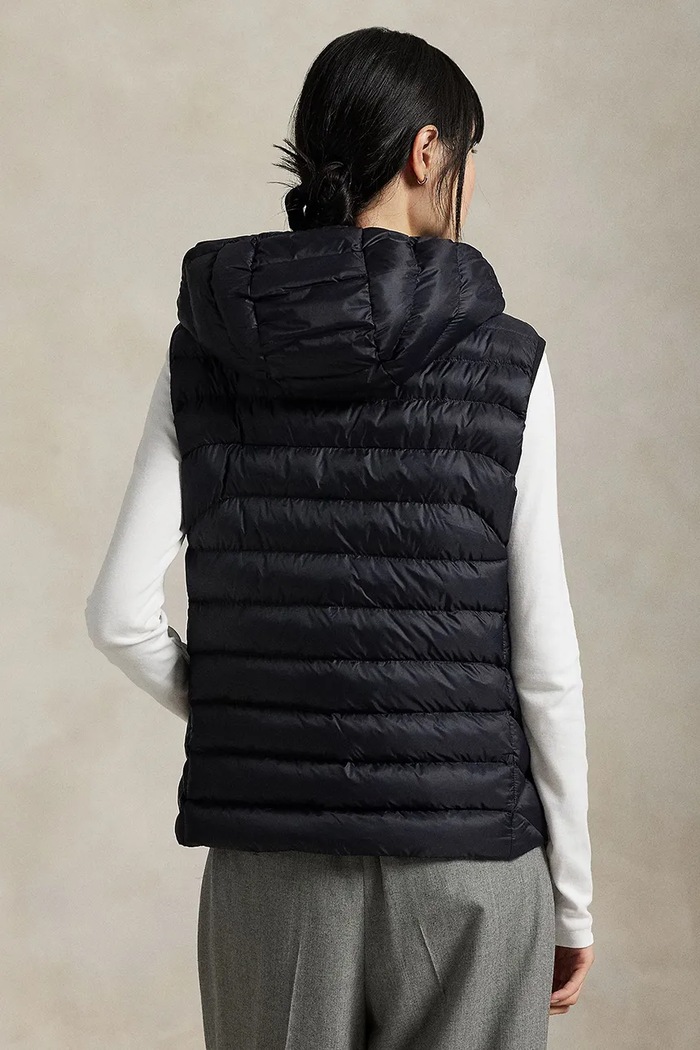 Αμάνικο μπουφάν Polo Ralph Lauren 211958935 μαύρο SS26