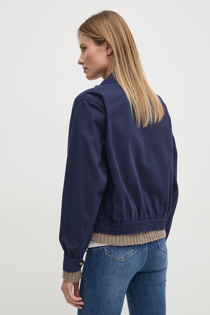 Ruházat Polo Ralph Lauren pamut kabát 211934952 sötétkék