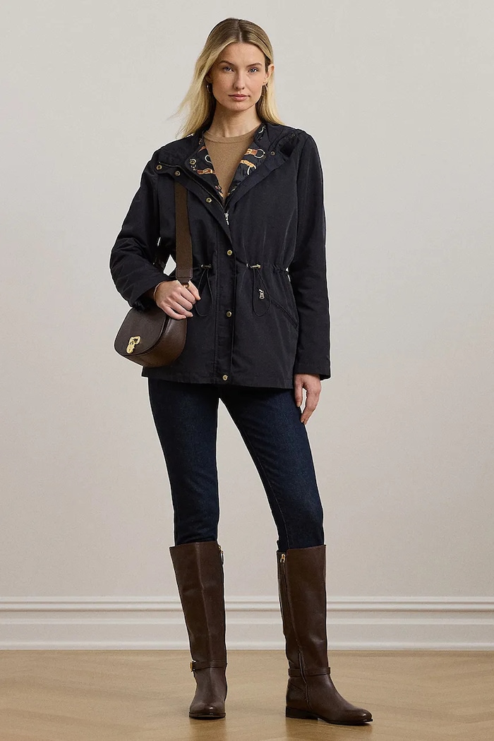 Oblečení Bunda Lauren Ralph Lauren 297967116 námořnická modř