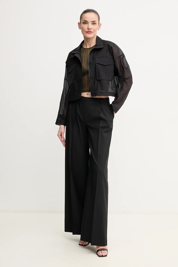Pinko Bunda Pinko 104845.A2EK černá SS25