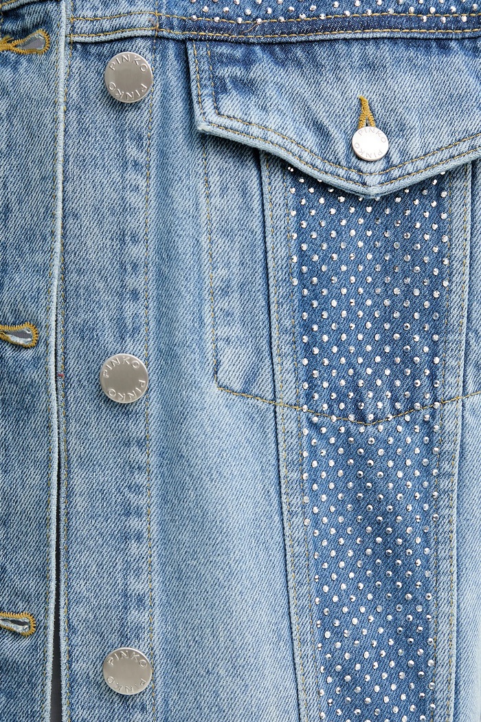 Γιλέκο τζιν Pinko Pinko μπλε 104956.A2F7
