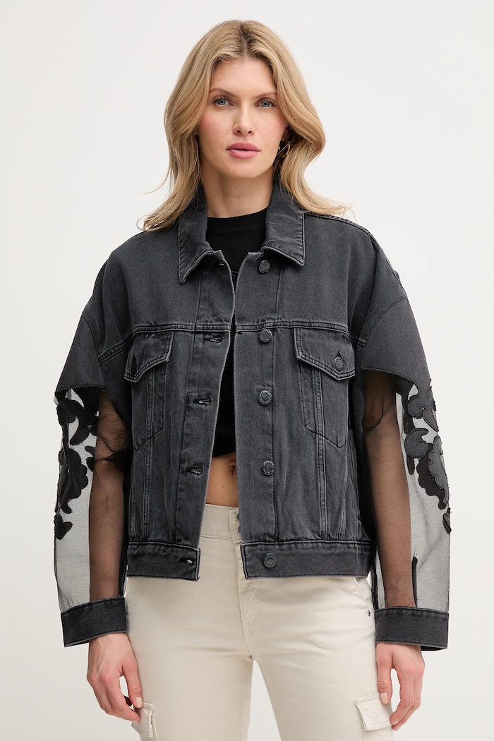 Pinko farmerdzseki nem bélelt fekete 104697.A2F4
