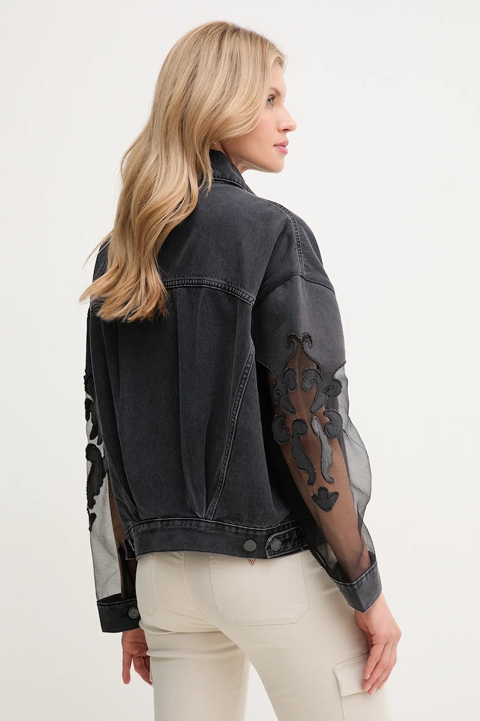 Ruházat Pinko farmerdzseki 104697.A2F4 fekete