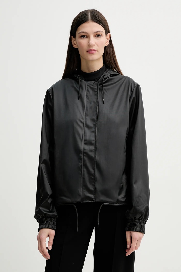 Rains geaca String W Jacket W3 necaptusit negru 18040.84