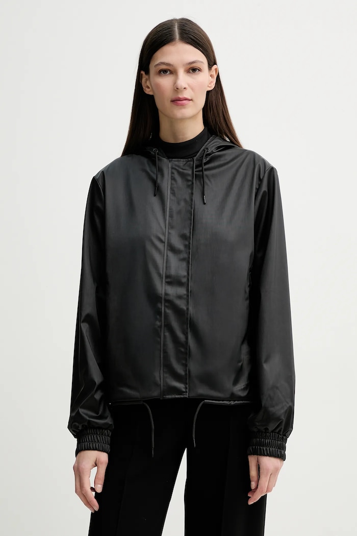 Rains geaca String W Jacket W3 necaptusit negru 18040.84
