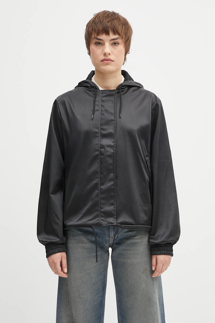 Μπουφάν Rains String W Jacket W3 χωρίς μόνωση μαύρο 18040.84