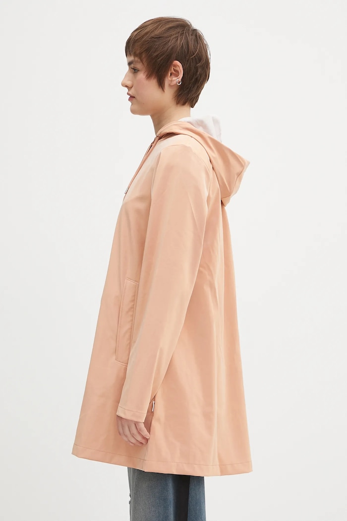 Rains jacket A-Line W Jacket W3 18050.104 orange SS25