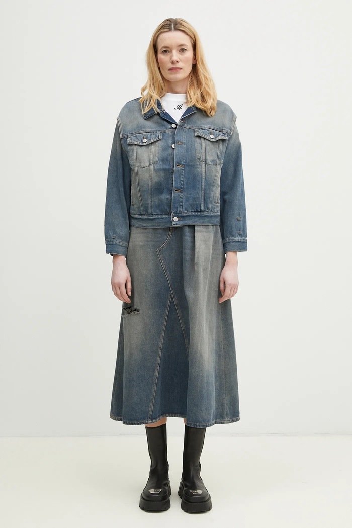 Джинсовая куртка MM6 Maison Margiela S52AM0319