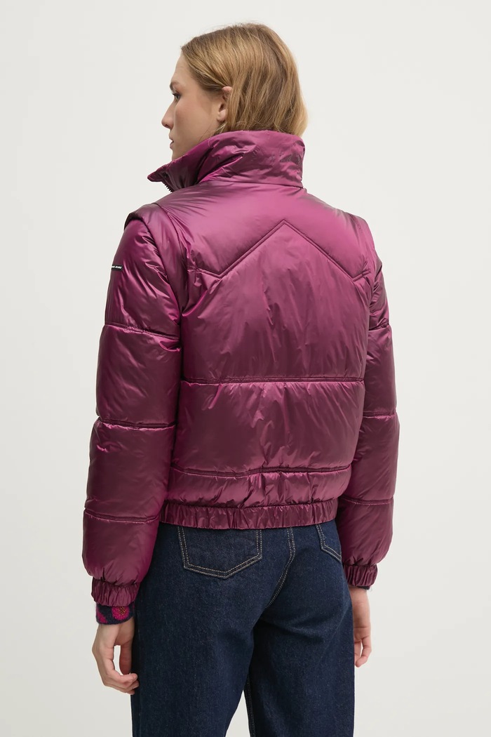 Ρούχα Μπουφάν Pepe Jeans FLORA PL402492 μωβ