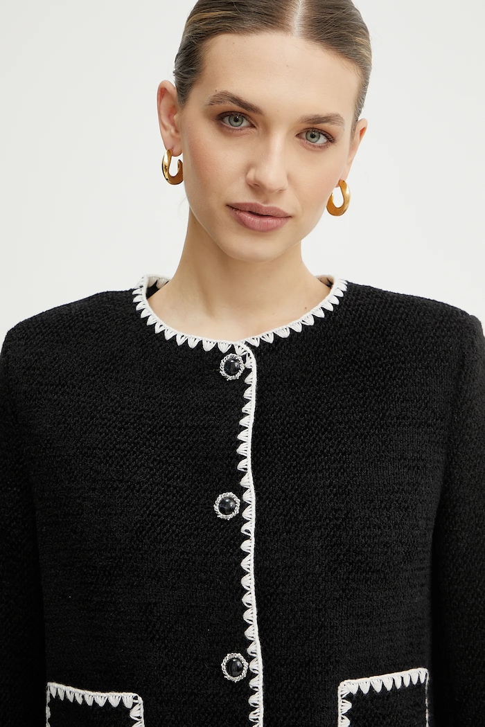 Guess marynarka LUCILLA czarny W5RN20.WGVQ2