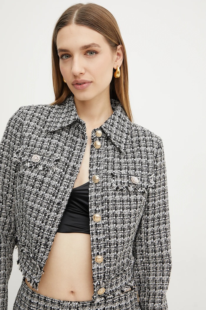 Bunda Guess černá W5RN47.WGW82