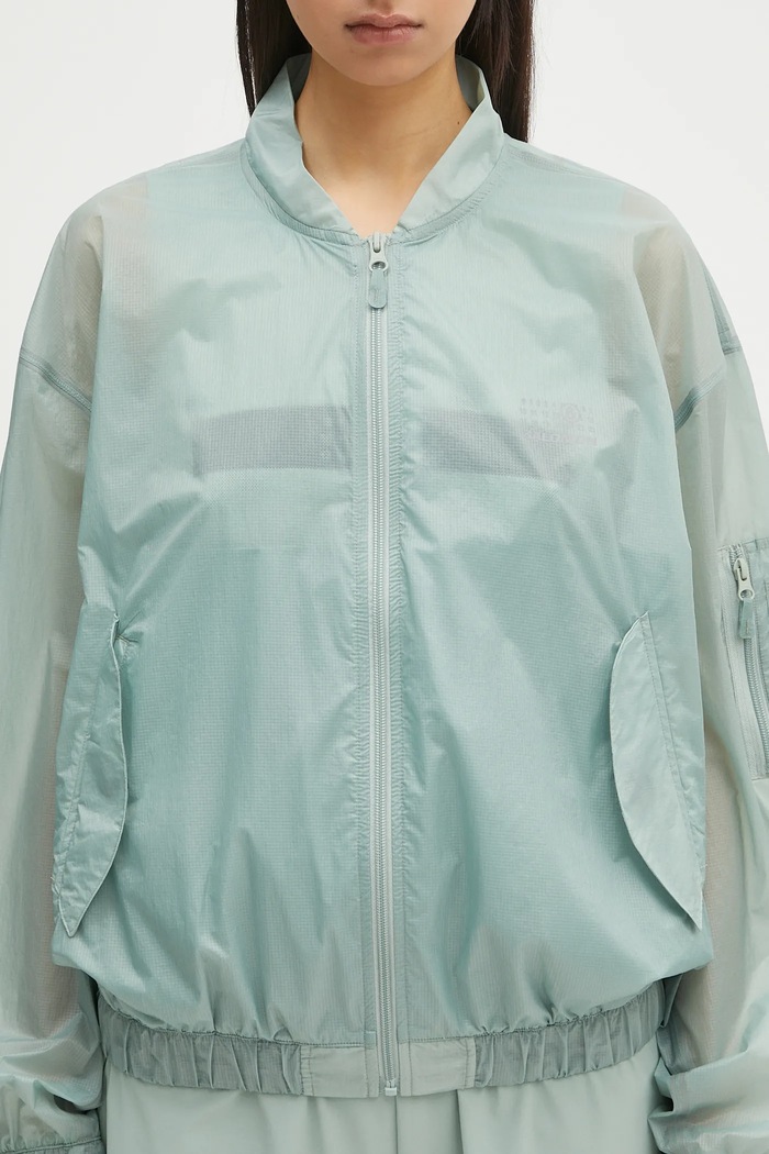 MM6 Maison Margiela x Salomon jacket turquoise S52AM0327