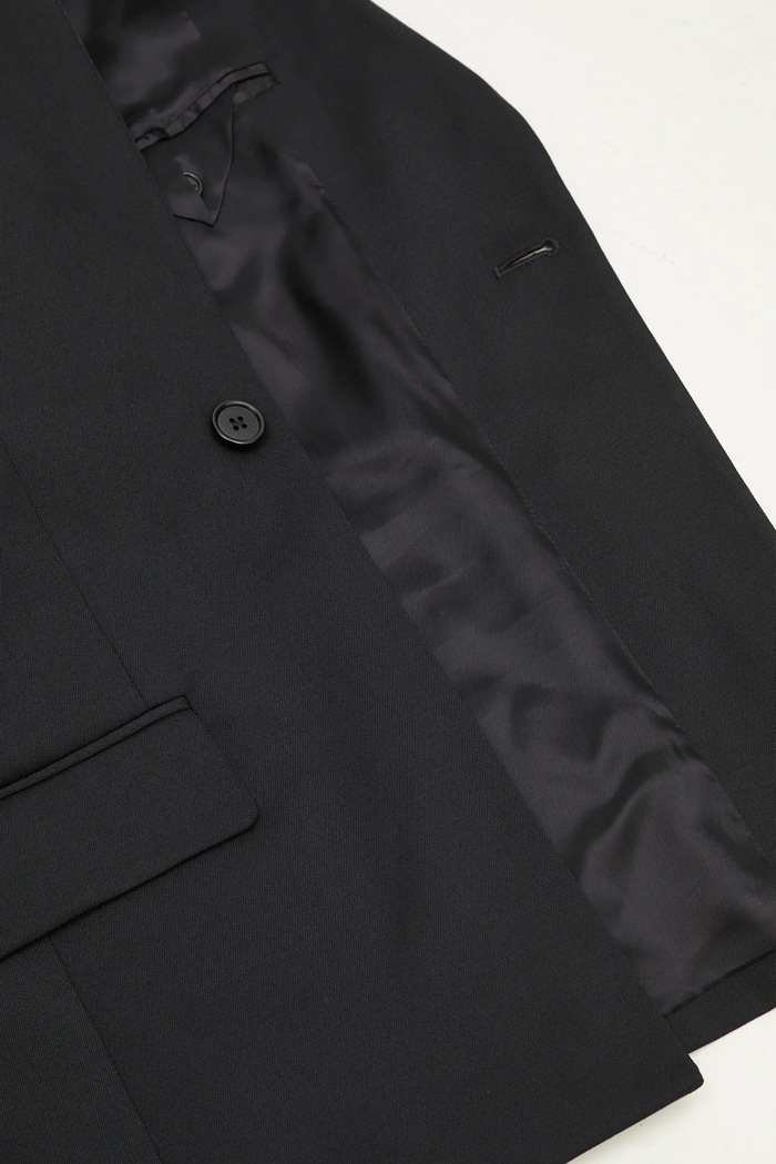MM6 Maison Margiela marynarka z domieszką wełny S52BN0141
