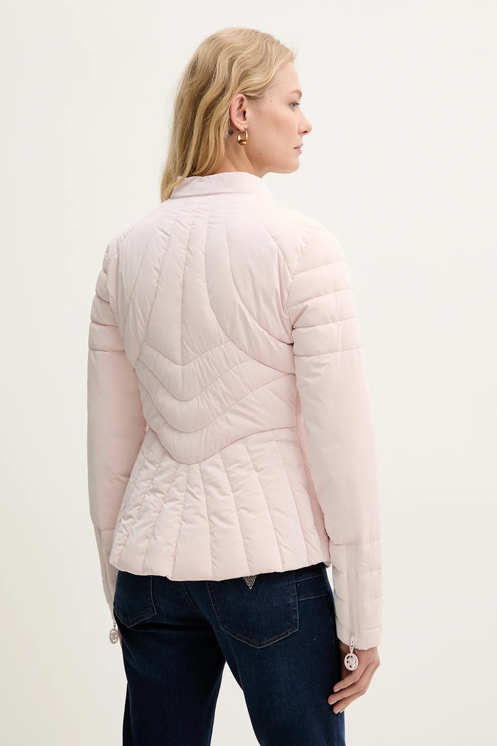 Oblečení Guess Bunda Guess HELENA W5RL61.WH0V0 růžová