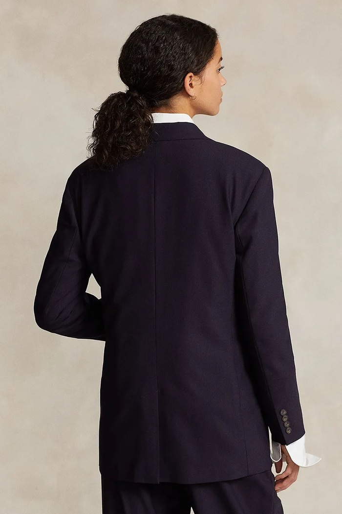 Vlnené sako Polo Ralph Lauren RLXD SB 211891060 tmavomodrá SS25