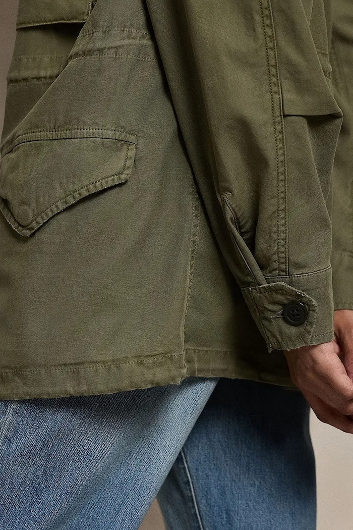 Oblačila Bombažna jakna Polo Ralph Lauren M51 FLD 211941066 zelena