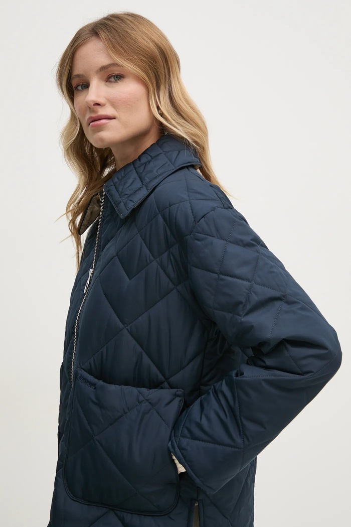 Μπουφάν Barbour σκούρο μπλε LQU1799NY51