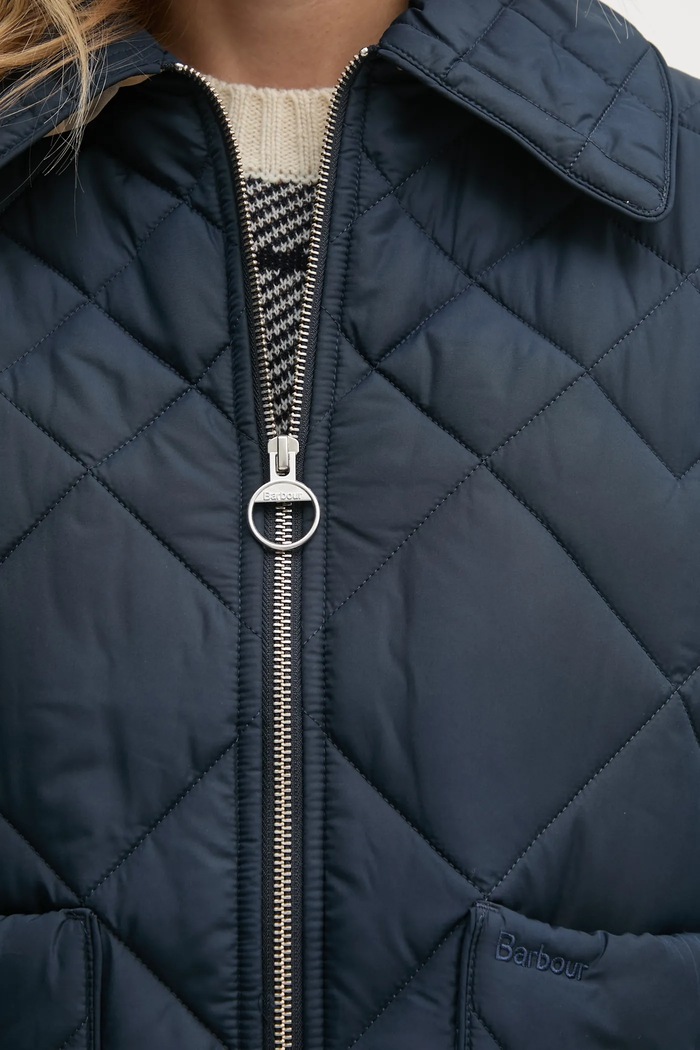 Μπουφάν Barbour LQU1799NY51 σκούρο μπλε