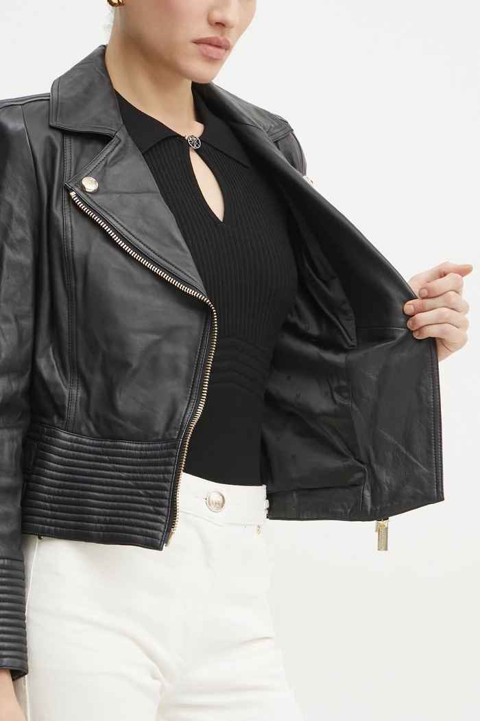 Marciano by Guess ramoneska skórzana PEGGY 5RGL11.7167Z