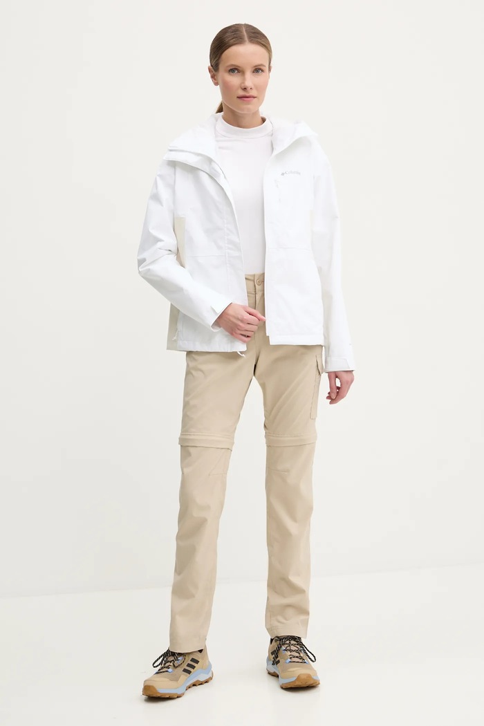Outdoor jakna Columbia Hikebound 2086984 bijela SS26