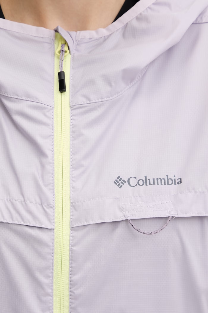 Columbia Crested Canyon Windbreaker women's sports jacket 2116481 violet