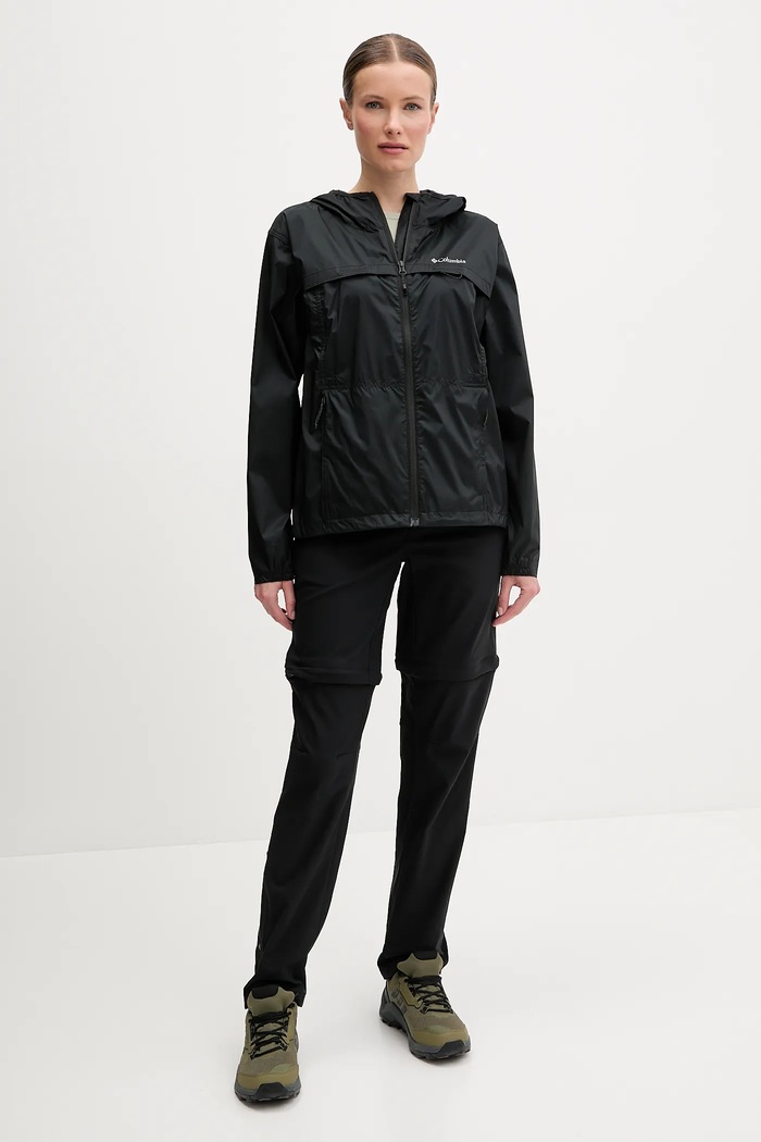 Columbia športová bunda dámska Crested Canyon Windbreaker 2116481 čierna SS26
