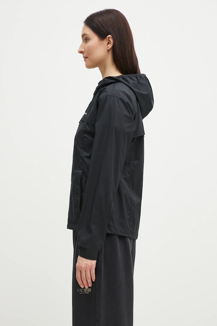 Columbia Crested Canyon Windbreaker sports jacket women's 2116481 black SS26