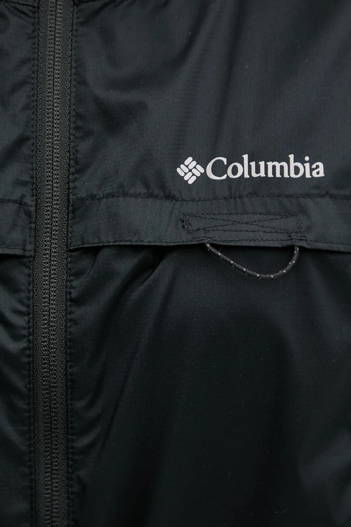 Columbia športová bunda dámska Crested Canyon Windbreaker 2116481 čierna