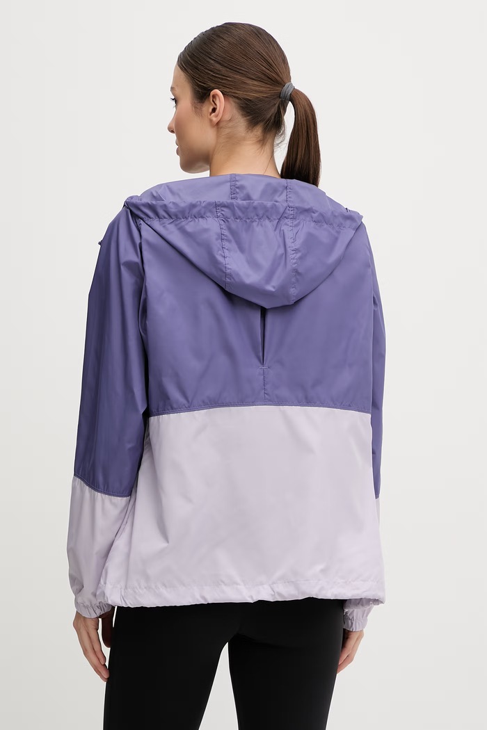 Oblečenie Columbia športová bunda dámska Flash Forward II Windbreaker 2116531 fialová