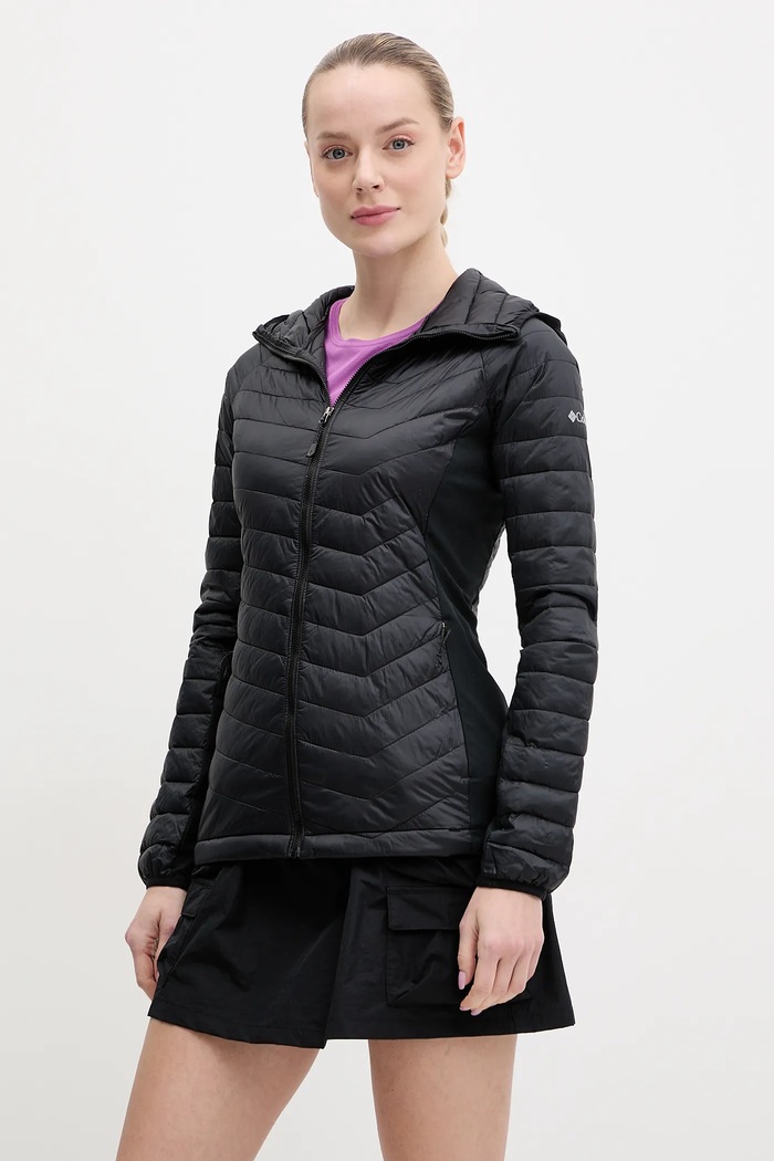 Columbia kurtka sportowa Powder Pass II pozostałe czarny 2126122