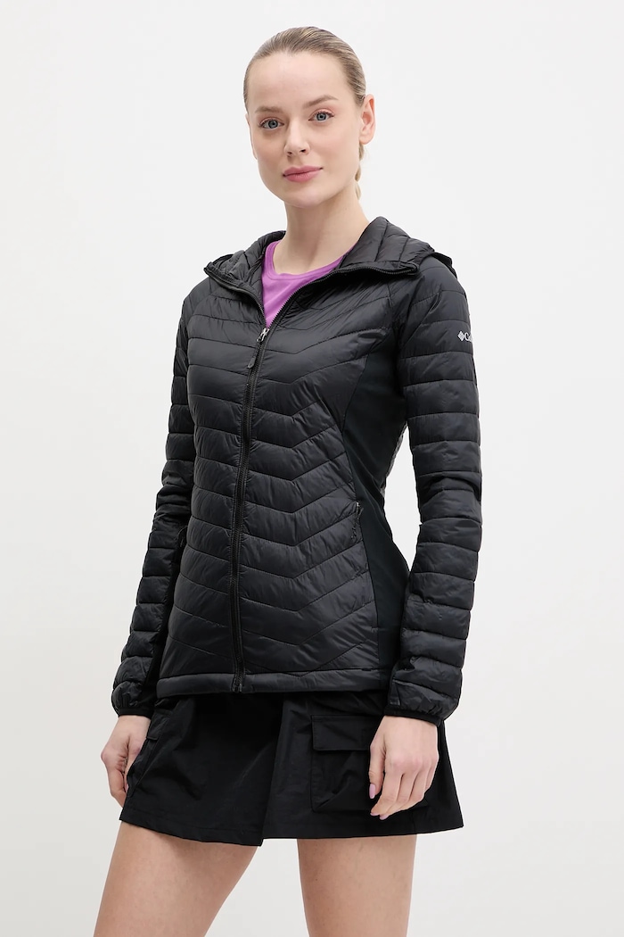 Columbia kurtka sportowa Powder Pass II pozostałe czarny 2126122