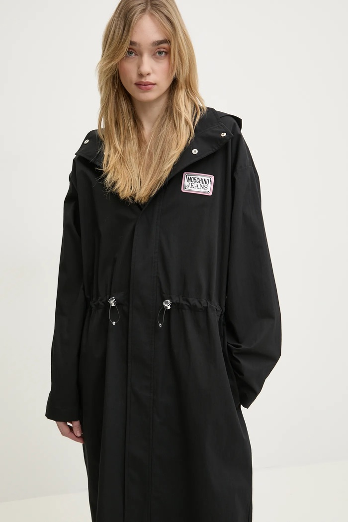 Parka Moschino Jeans crna 0609.3224