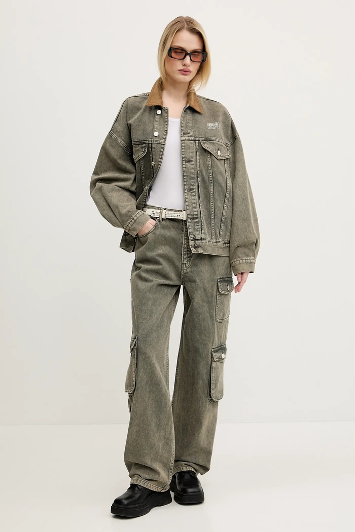 Bunda Moschino Jeans 0508.3218 sivá SS25