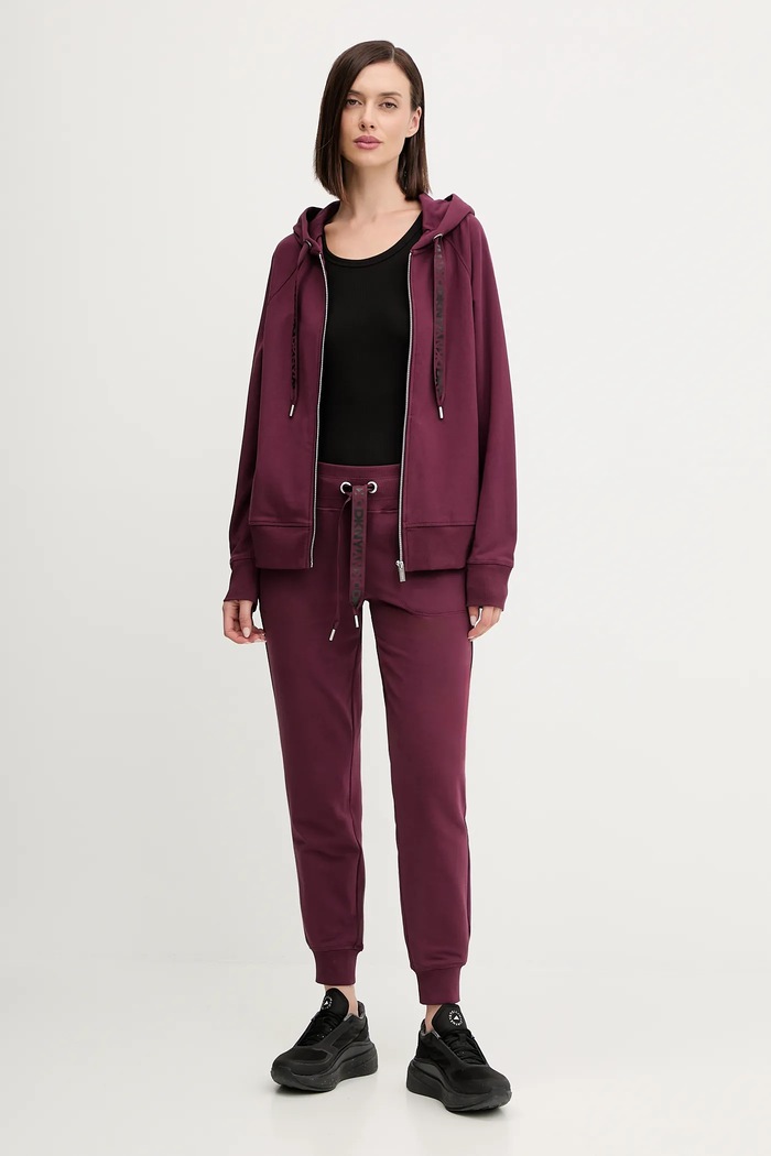 Pulover Dkny DP5J9510 bordo SS26