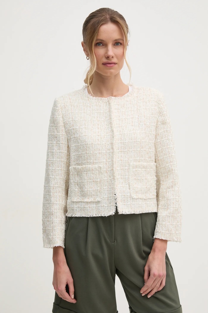 Bunda Dkny nezateplené béžová DJ4J6078