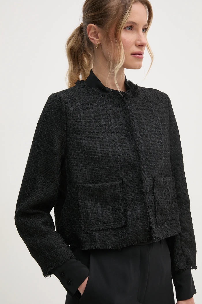 Dkny kurtka czarny DJ4J6078