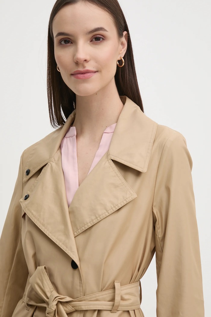 Trenčkot Dkny DKNY DJ4J6024 béžová