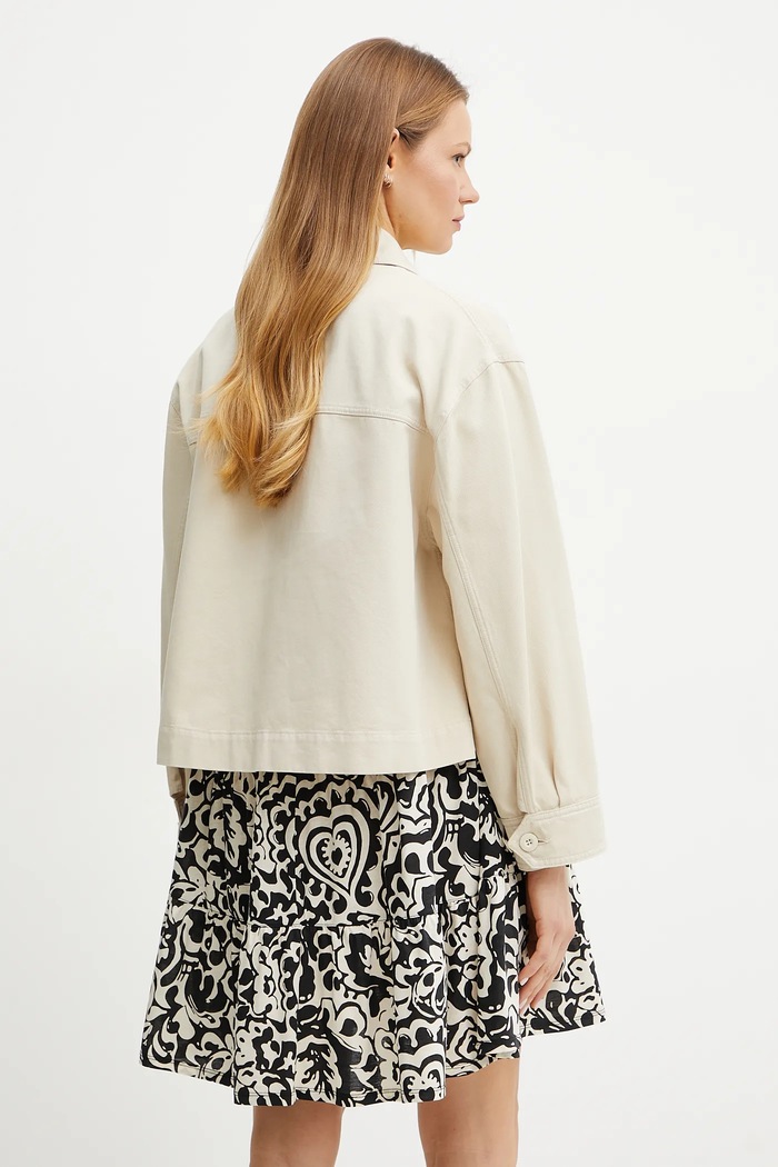 Îmbrăcăminte Weekend Max Mara jachetă de bumbac 2515041081600 bej