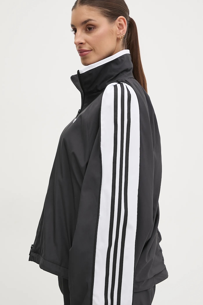 adidas Originals kurtka WOVEN TT ZIP JX9204 czarny