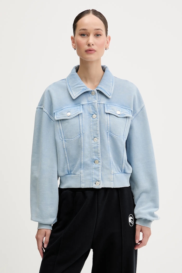 Moschino Jeans geacă din denim necaptusit albastru 0504.3730