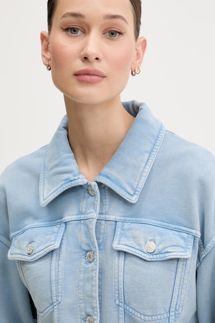Moschino Jeans geacă din denim albastru 0504.3730