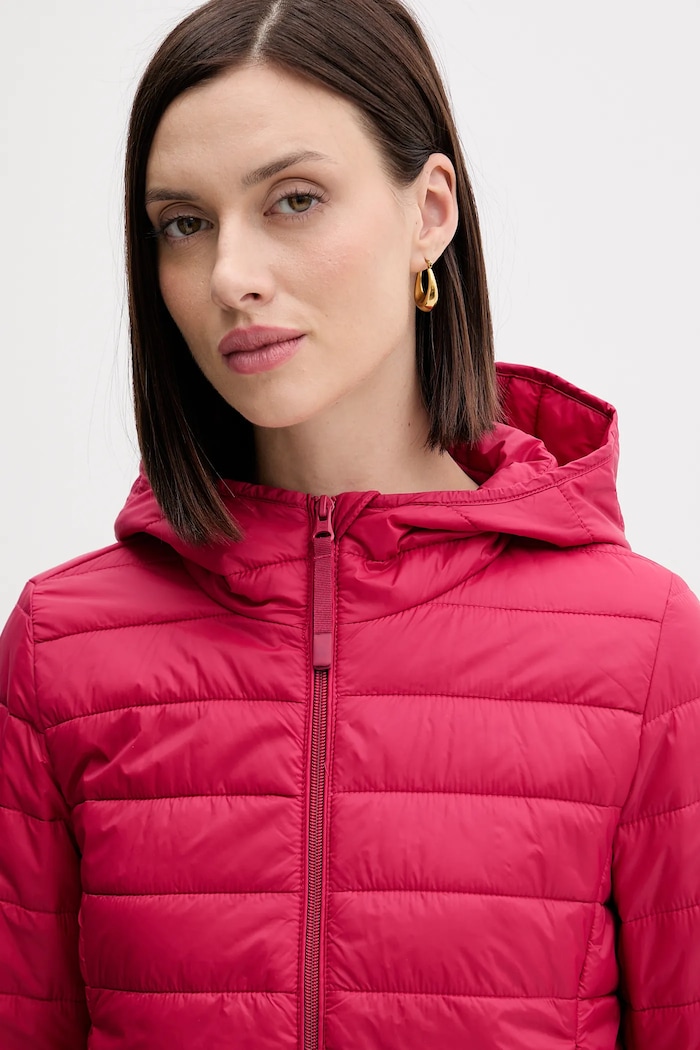 United Colors of Benetton prechodná bunda ružová 2TWDDN07O